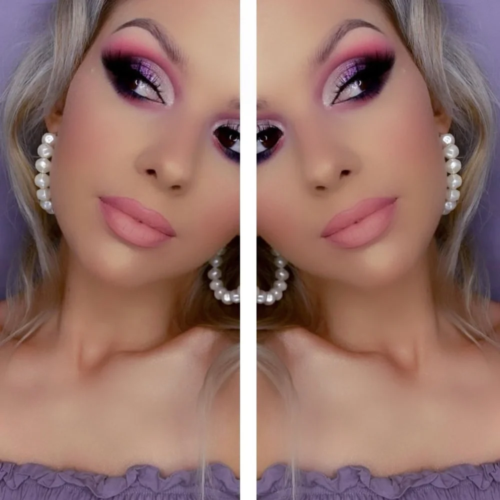 HUDA BEAUTY Nude Eyeshadow Palette with Pink and Gold Shades - Picture 3 of 14